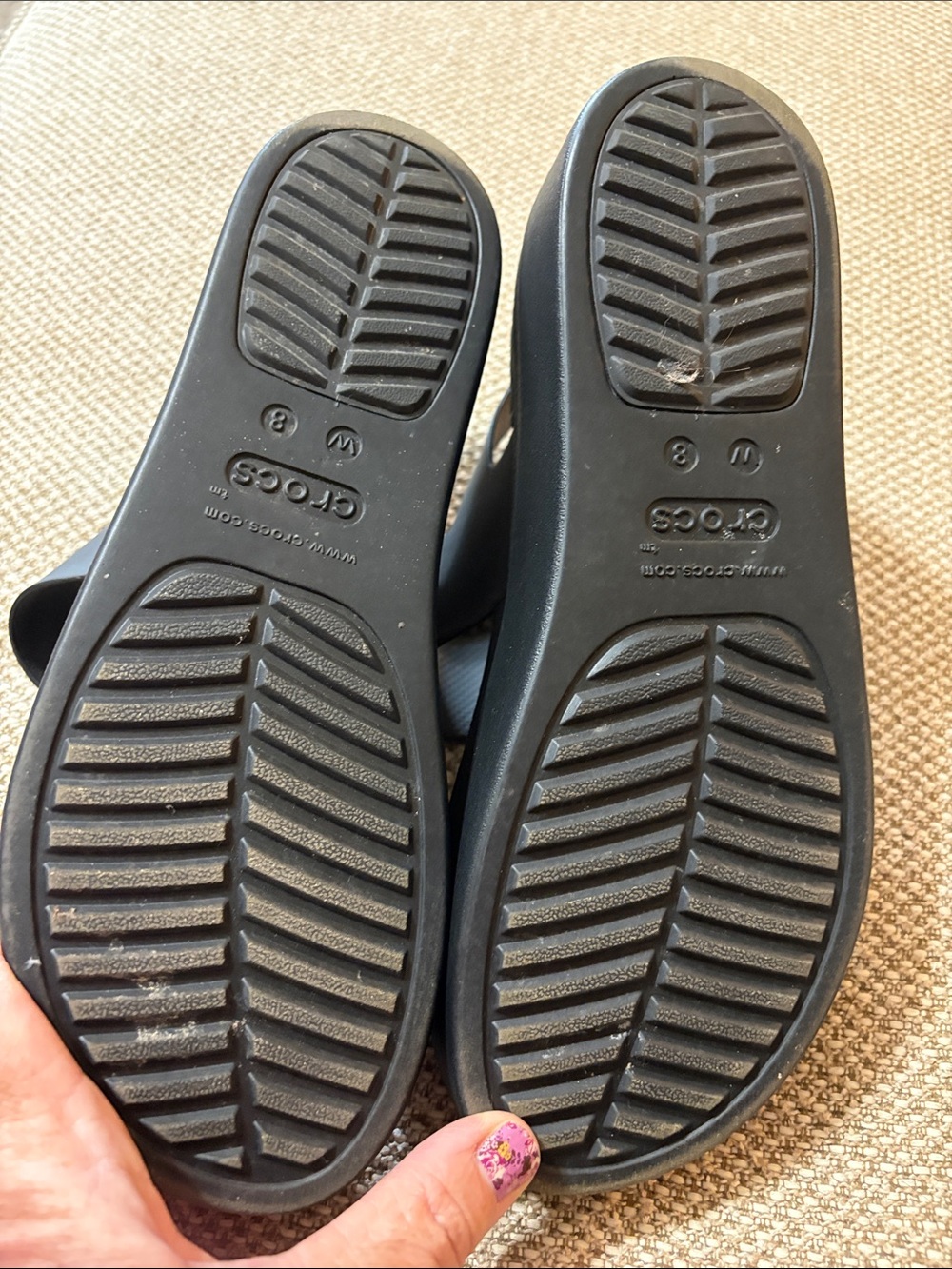 Crocs Women's Brooklyn Low Wedge Sandals LiteRide Footbed - Picture 6 of 7